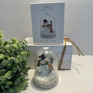 HALLMARK Keepsake Ornament 2012 KOC Club Who-o-o Doesn't Love Snow!
